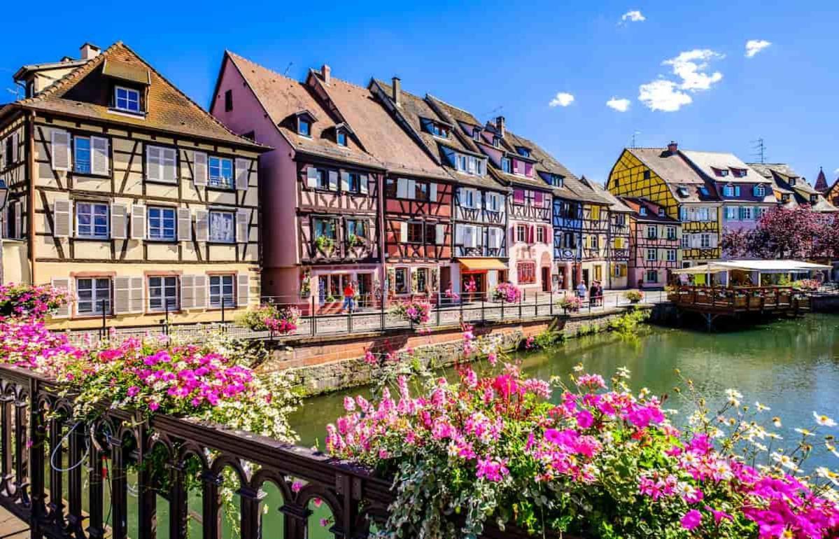 Le Marcellin Colmar - Garage - Terrasse Apartment Luaran gambar