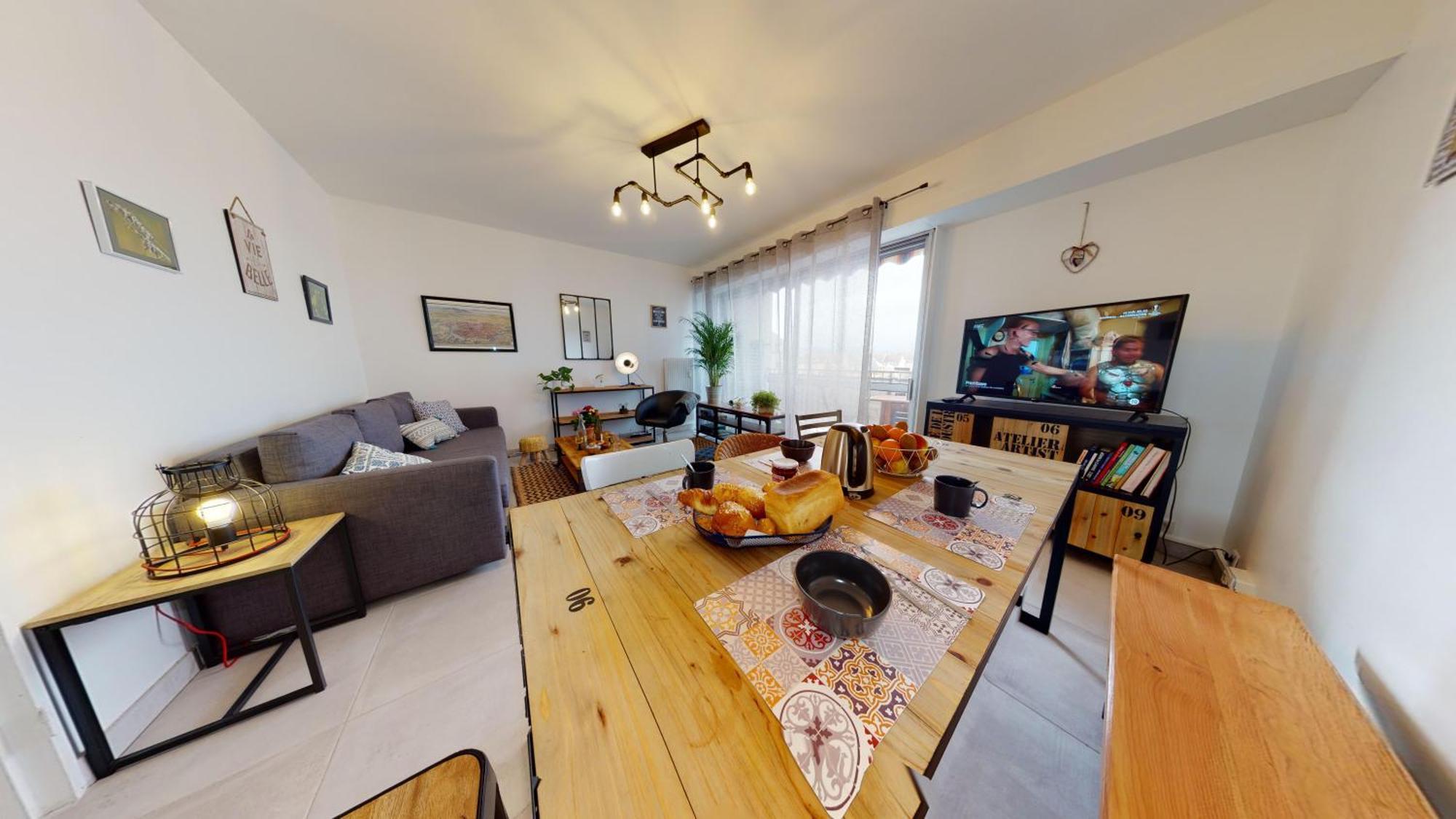 Le Marcellin Colmar - Garage - Terrasse Apartment Luaran gambar